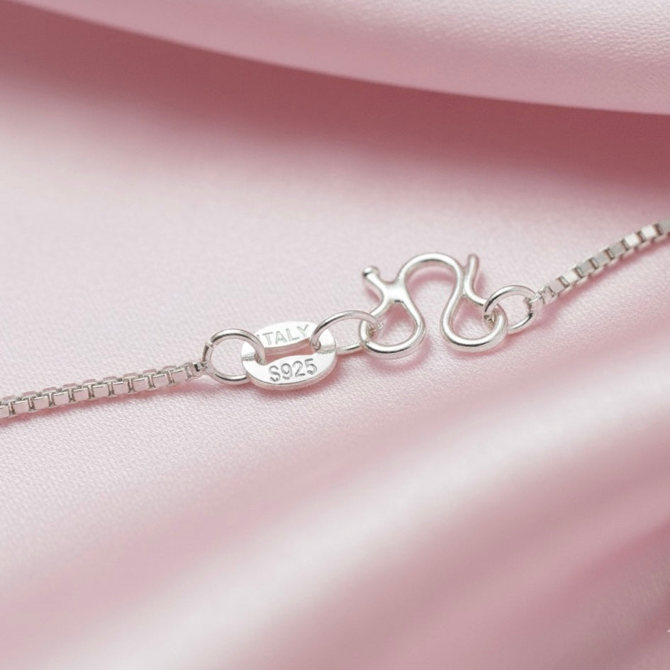 Italian Silver Necklace - Jungle Book