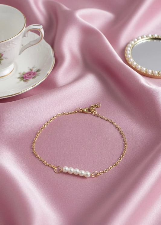 Pearl Bar Bracelet