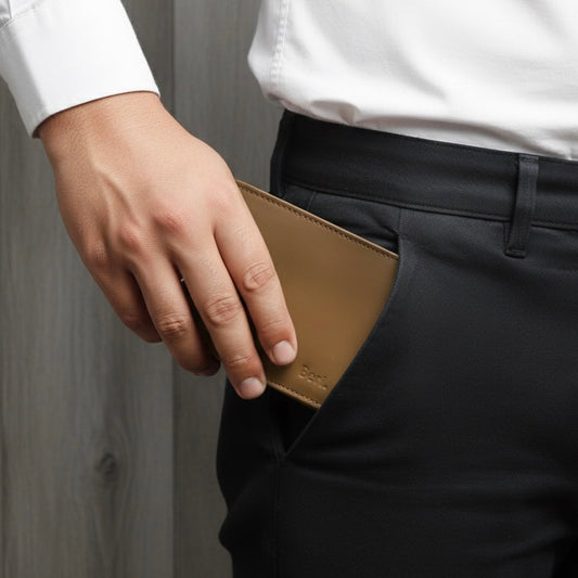 Tawny Brown - Authentic Cowhide Leather Men's Wallet