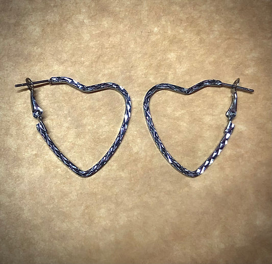 Chunky Heart Earrings