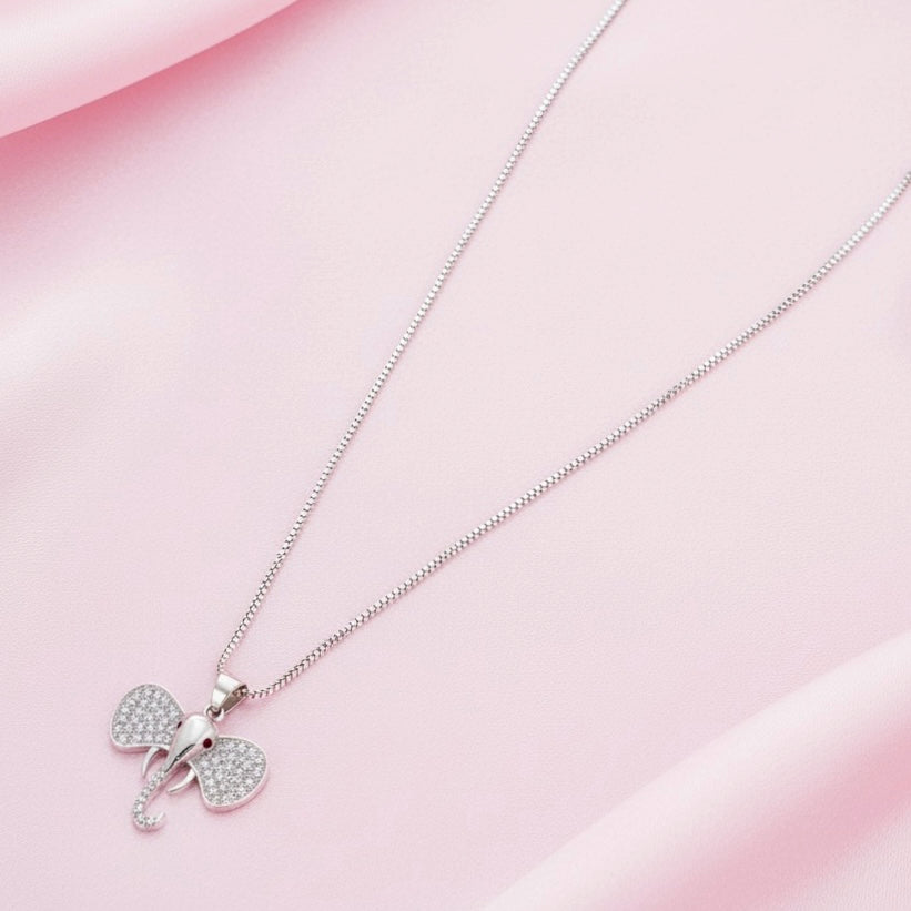 Italian Silver Necklace - Jungle Book