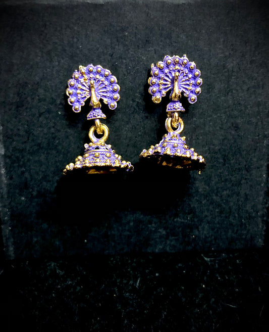 Purple Jhumki